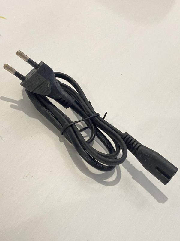 Кабель шнур для лампи манікюр POWER CAB,1,2m 2 pin