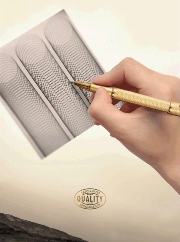 Елегантна кулькова ручка Montagut золотиста