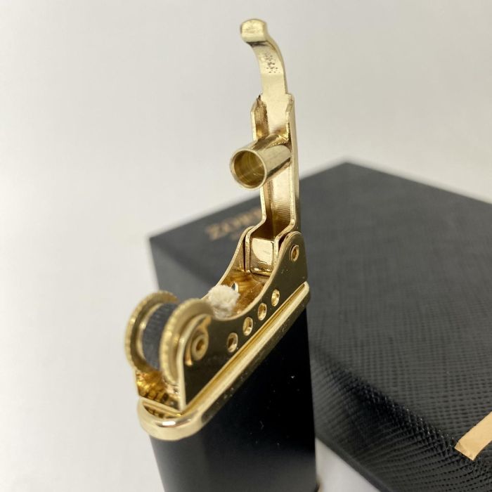 Бензинова запальничка Zorro "Slim Vintage" Black & Gold