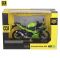 Масштабная модель Kawasaki Ninja 400 (2023) Green 1:12 CCA Licensed Diecast Model