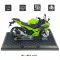 Масштабная модель Kawasaki Ninja 400 (2023) Green 1:12 CCA Licensed Diecast Model