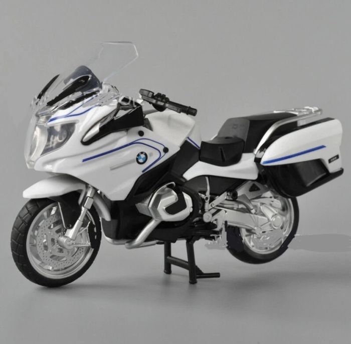 Коллекционная масштабная модель мотоцикла BMW R1250 RT (1:12) - Белый