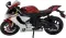 Коллекционная масштабная модель мотоцикла Yamaha YZF-R1 (1:12) - Красный металлик