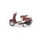 Коллекционная модель скутера Welly 1:18 '99 Yamaha Vino YJ50R (Brown/White)