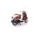 Коллекционная модель скутера Welly 1:18 '99 Yamaha Vino YJ50R (Brown/White)