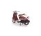 Коллекционная модель скутера Welly 1:18 '99 Yamaha Vino YJ50R (Brown/White)