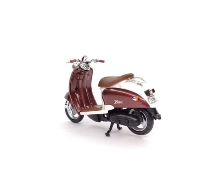 Коллекционная модель скутера Welly 1:18 '99 Yamaha Vino YJ50R (Brown/White)
