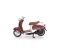 Коллекционная модель скутера Welly 1:18 '99 Yamaha Vino YJ50R (Brown/White)