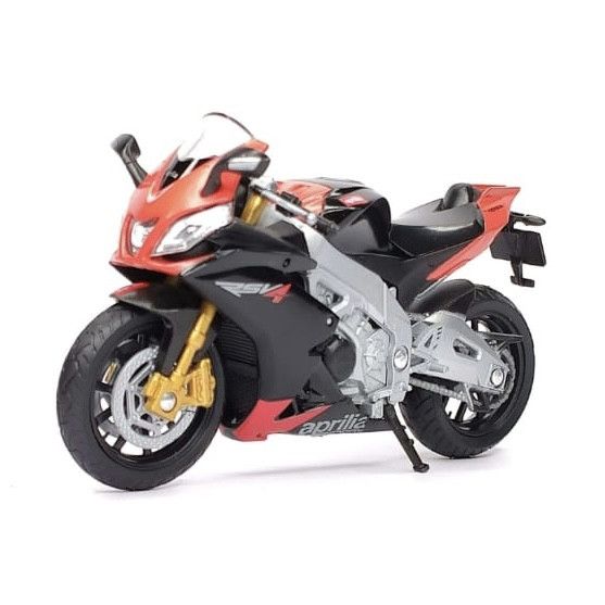 Коллекционная модель мотоцикла Welly Aprilia RSV4 Factory (масштаб 1:18)