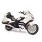 Коллекционная модель мотоцикла Honda Gold Wing - Масштаб 1:12 (Welly) цвет белый