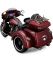 Коллекционная модель Harley-Davidson 2021 CVOTM Tri Glide® бордо (Масштаб 1:12)