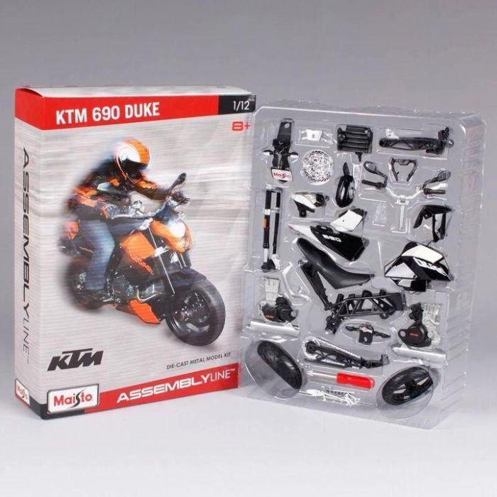 Конструктор Maisto Assembly Line: Мотоцикл KTM 690 Duke (1:12)