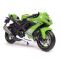 Коллекционная модель мотоцикла Kawasaki Ninja ZX-10R (Maisto) - Масштаб 1:18 ярко-зеленая