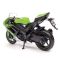 Коллекционная модель мотоцикла Kawasaki Ninja ZX-10R (Maisto) - Масштаб 1:18 ярко-зеленая