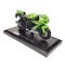 Коллекционная модель мотоцикла Kawasaki Ninja ZX-10R (Maisto) - Масштаб 1:18 ярко-зеленая
