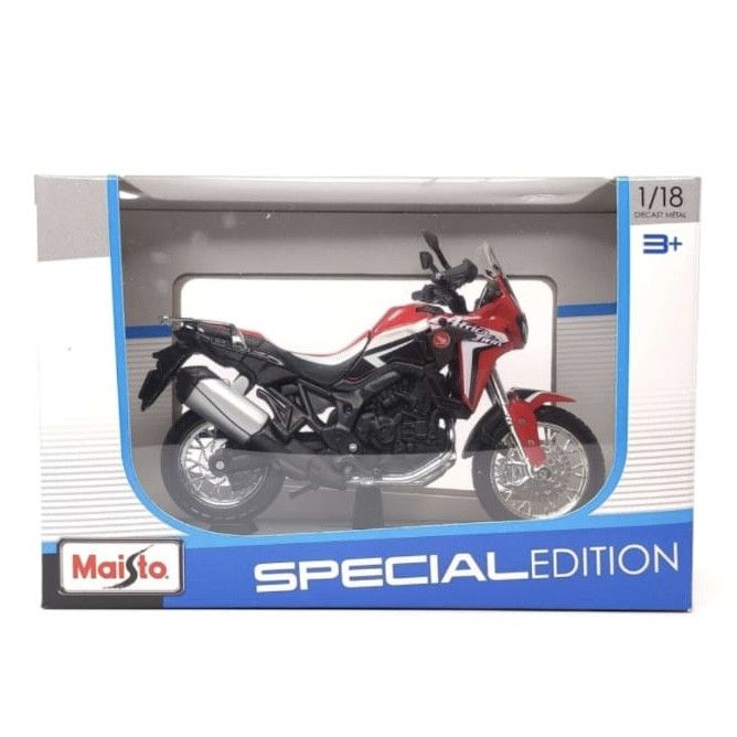 Коллекционная модель мотоцикла Honda CRF1000L Africa Twin DCT (Maisto, 1:18)