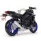 Коллекционная модель мотоцикла 2023 Yamaha MT-10 SP (Maisto, 1:18) цвет Фирменный темно-синий с металликом и золотистыми