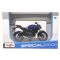 Коллекционная модель мотоцикла Yamaha MT-07 (2018) - Maisto 1:18 Special Edition Blue с матовыми черными деталями