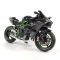 Коллекционная модель мотоцикла Kawasaki Ninja H2R - Масштаб 1:18 (Maisto) Цвет: Черный антрацит / Зеленый