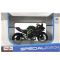 Коллекционная модель мотоцикла Kawasaki Ninja H2R - Масштаб 1:18 (Maisto) Цвет: Черный антрацит / Зеленый