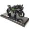 Коллекционная модель мотоцикла Kawasaki Ninja H2R - Масштаб 1:18 (Maisto) Цвет: Черный антрацит / Зеленый