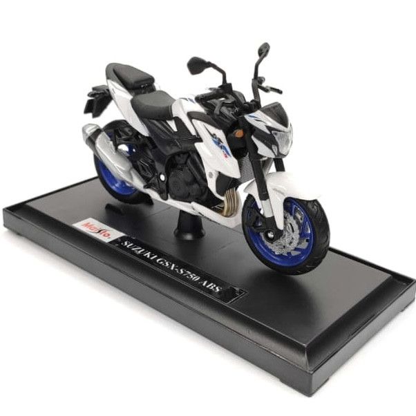 Коллекционная модель мотоцикла Suzuki GSX-S750 ABS (Масштаб 1:18) - Maisto Special Edition