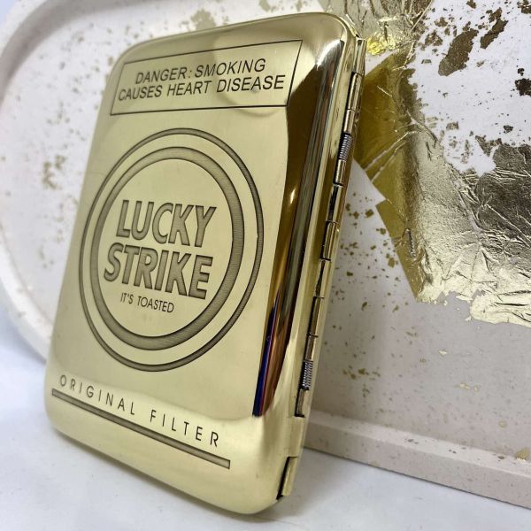 Футляр из латуни LUCKY STRIKE