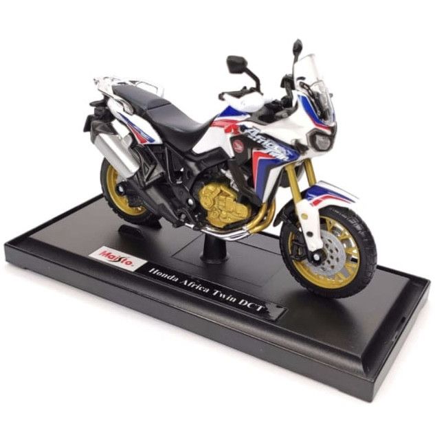 Коллекционная модель мотоцикла Honda CRF1000L Africa Twin DCT (Maisto, 1:18)