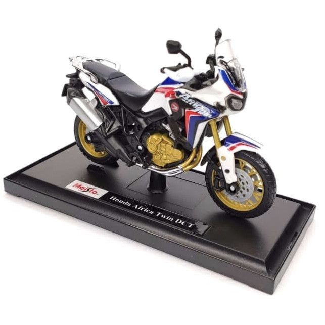 Коллекционная модель мотоцикла Honda CRF1000L Africa Twin DCT (Maisto, 1:18)